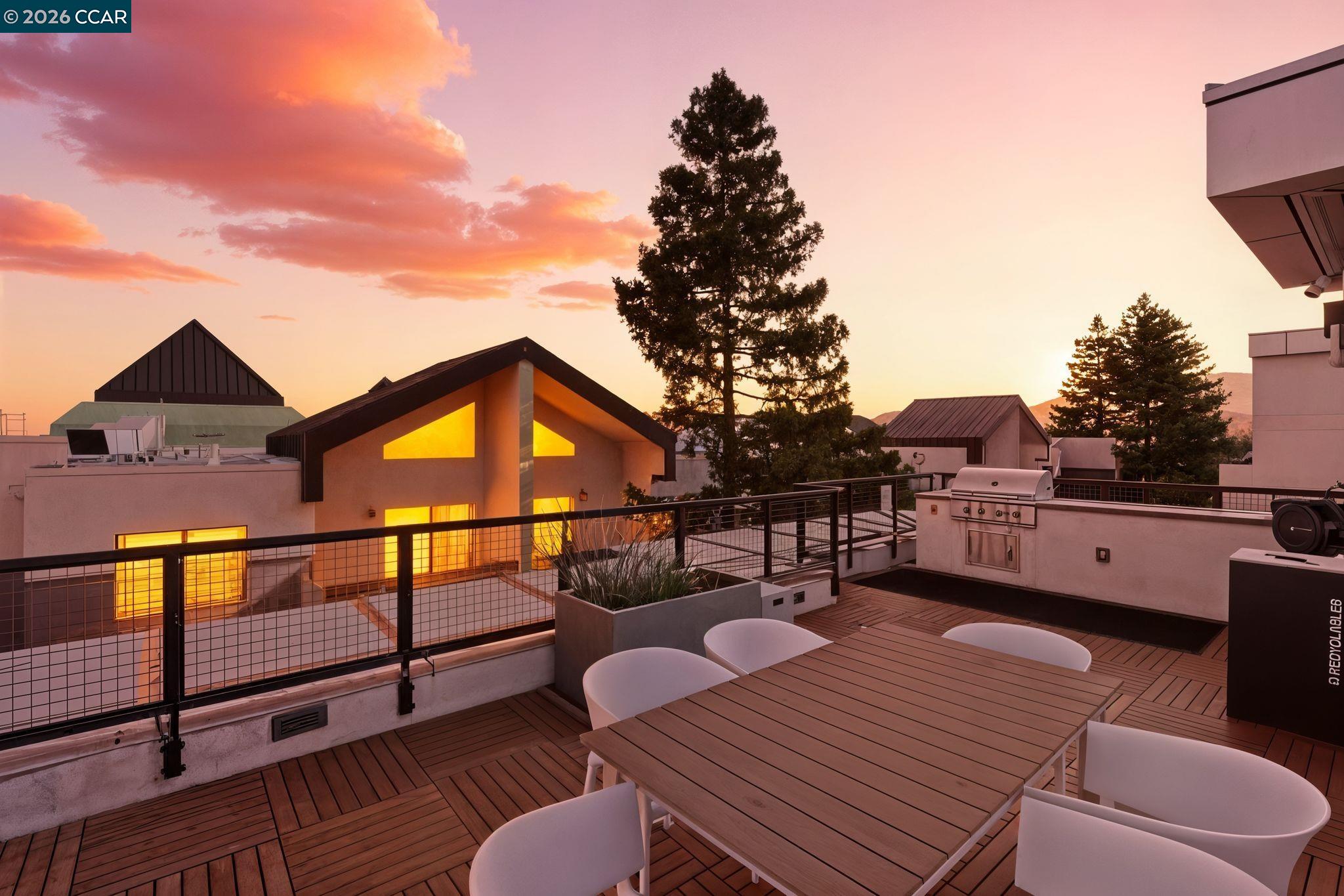 1605 Riviera Avenue, Unit 404 Walnut Creek, CA 94596 - Photo 28 of 45 a view of a roof deck with couches