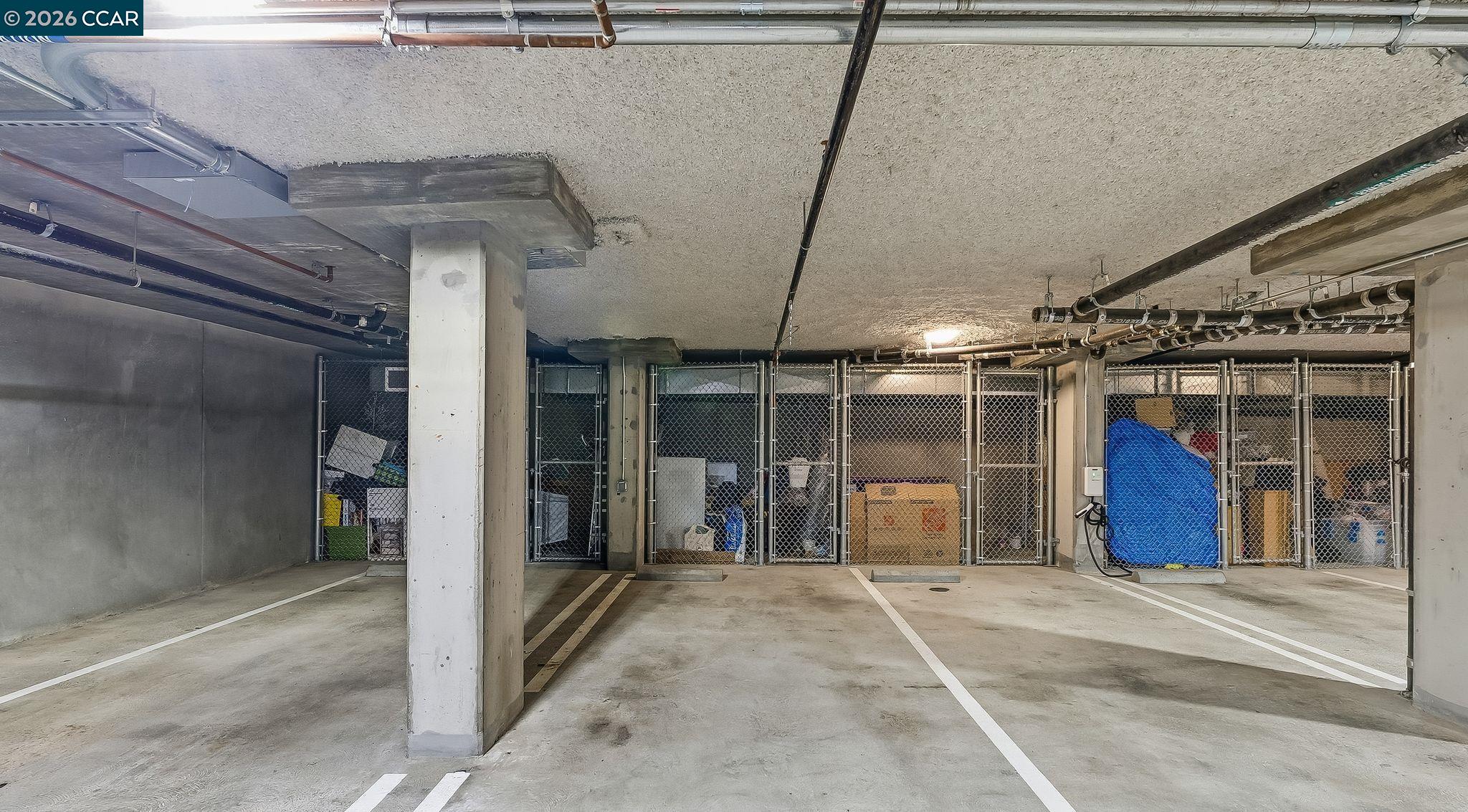 1605 Riviera Avenue, Unit 404 Walnut Creek, CA 94596 - Photo 38 of 45 a view of a garage