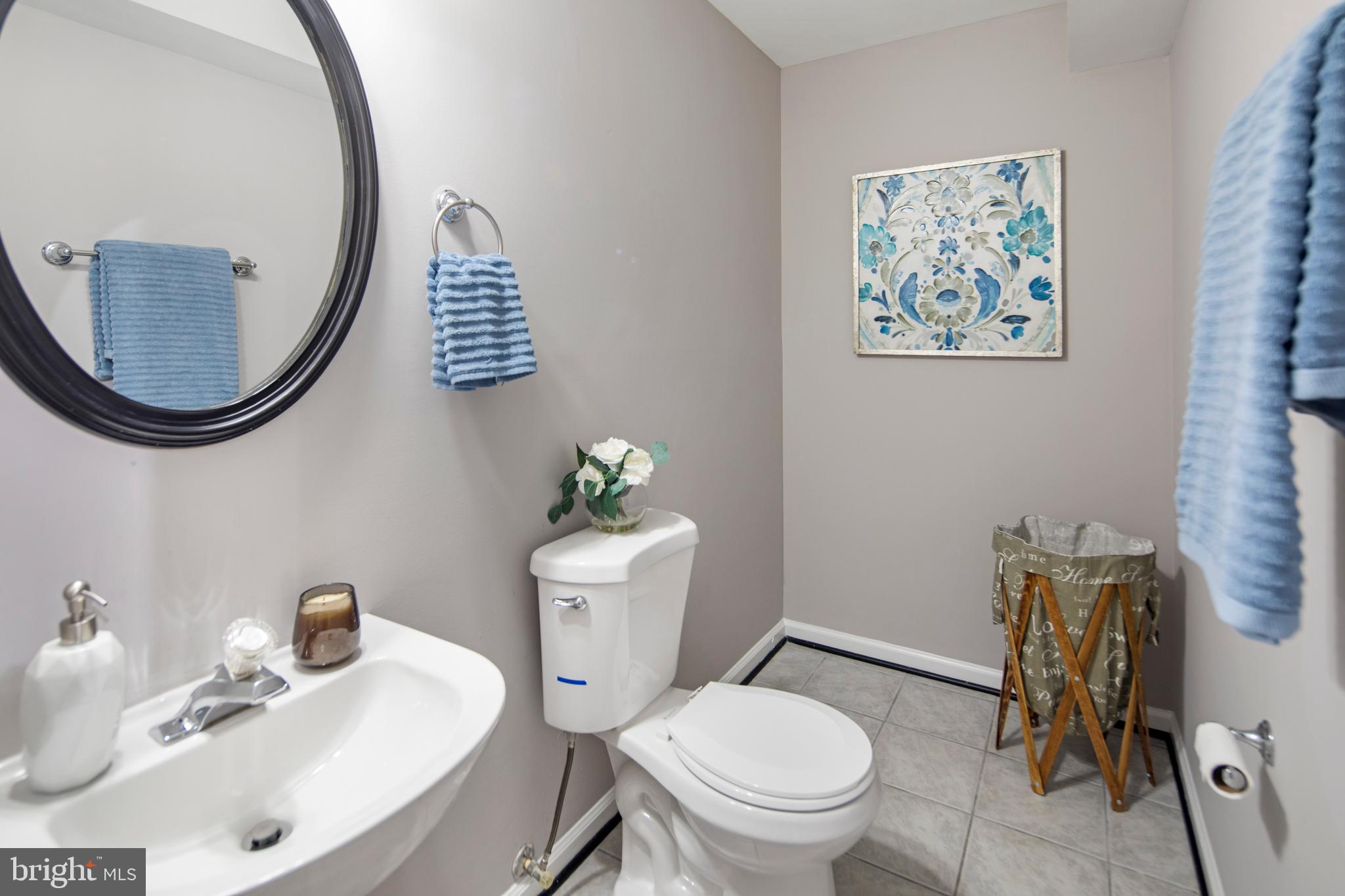 6816 Delafield Court Frederick, MD 21703 - Photo 21 of 28 Basement Half Bathroom