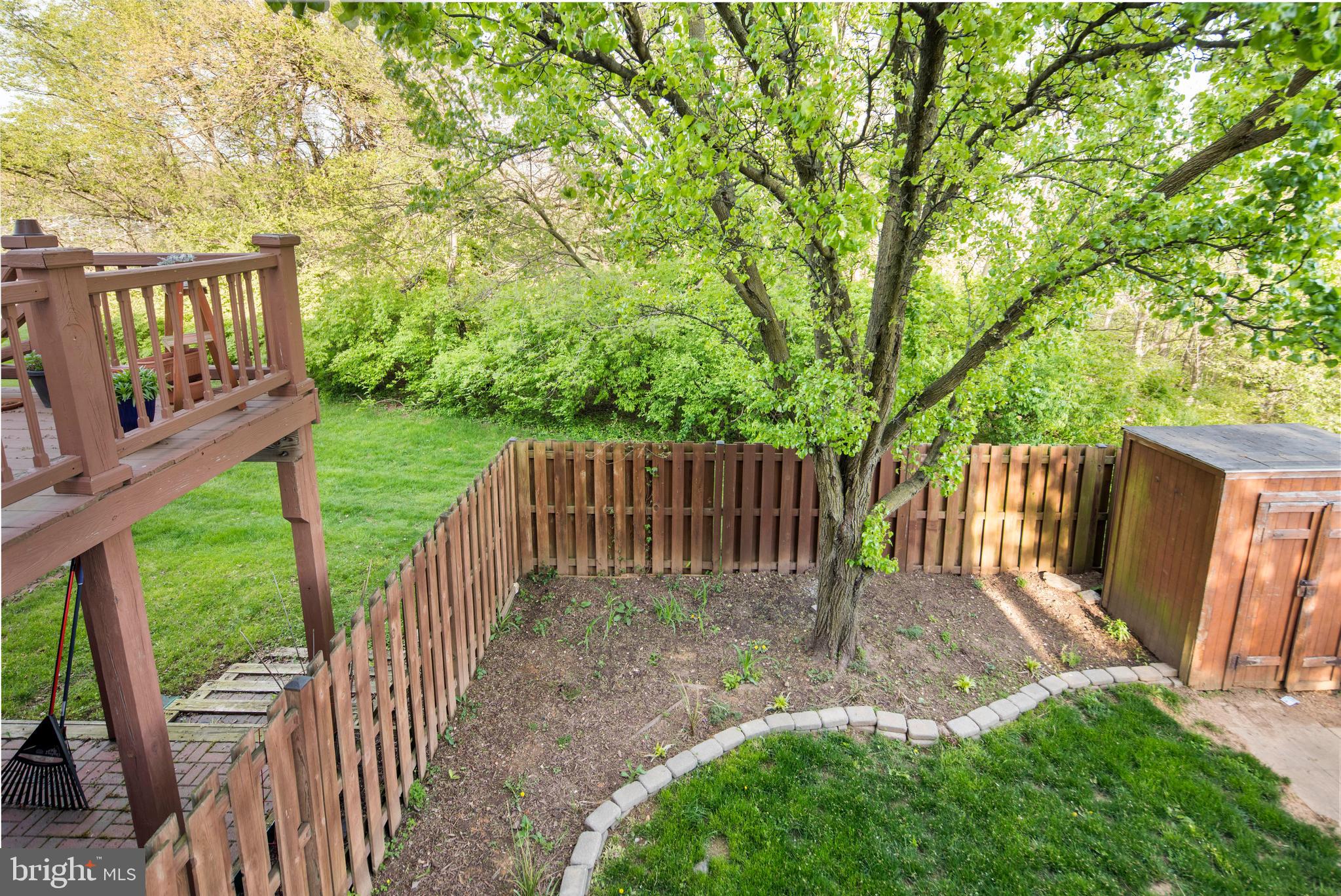 6816 Delafield Court Frederick, MD 21703 - Photo 23 of 28 View From Deck Into Backyard