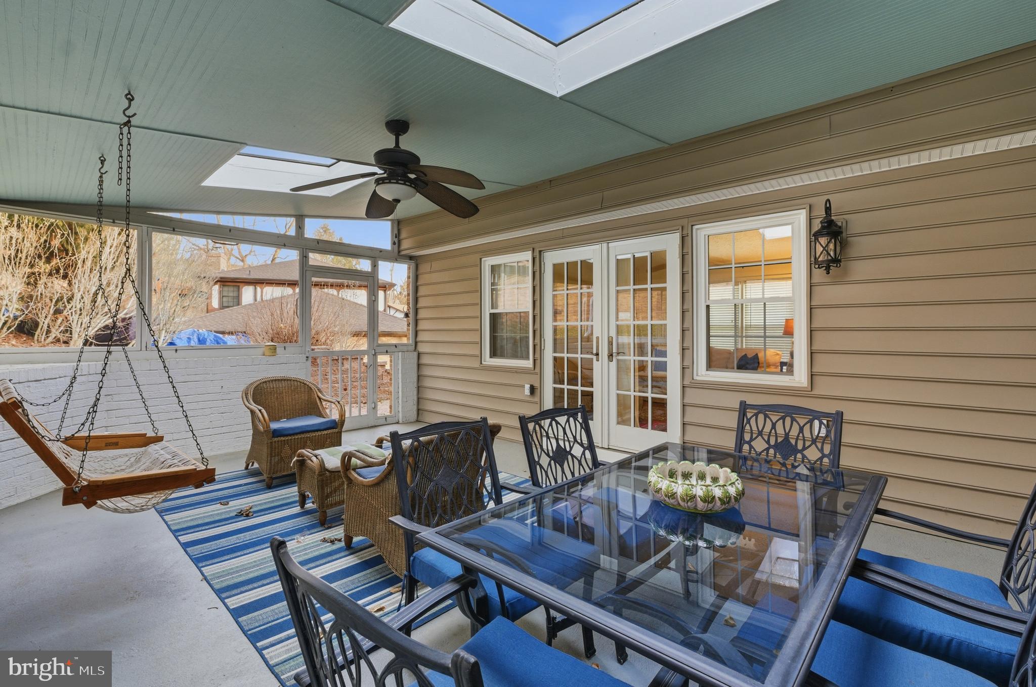 824 Staffordshire Road Cockeysville, MD 21030 - Photo 20 of 59 Screened in porch is relaxing