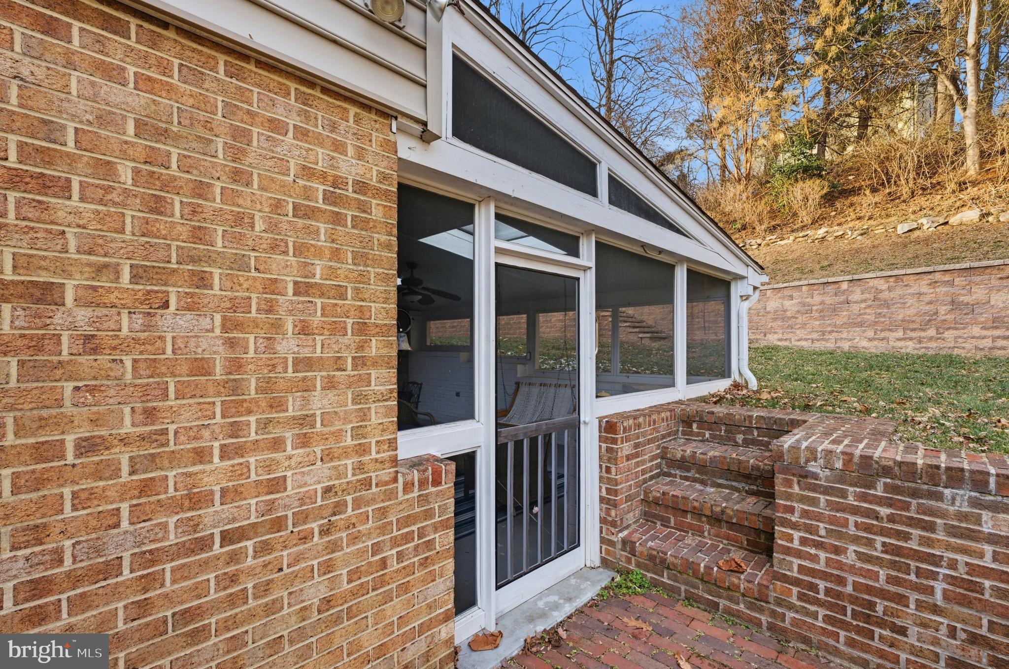824 Staffordshire Road Cockeysville, MD 21030 - Photo 23 of 59 Entrance into the screened in porch