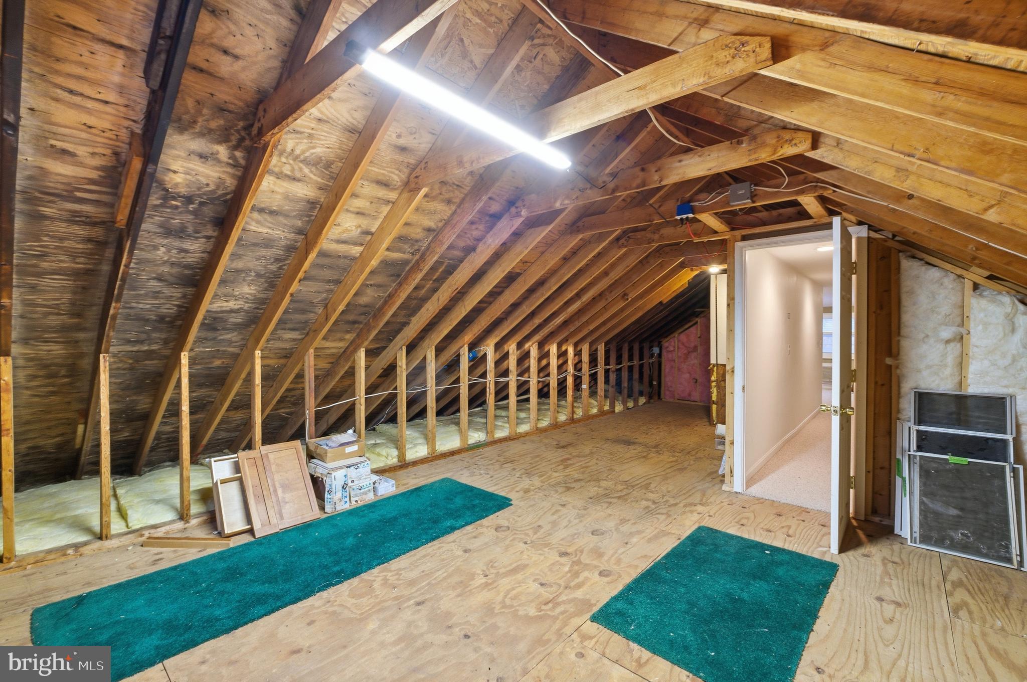 824 Staffordshire Road Cockeysville, MD 21030 - Photo 48 of 59 Unfinished attic space could be finished