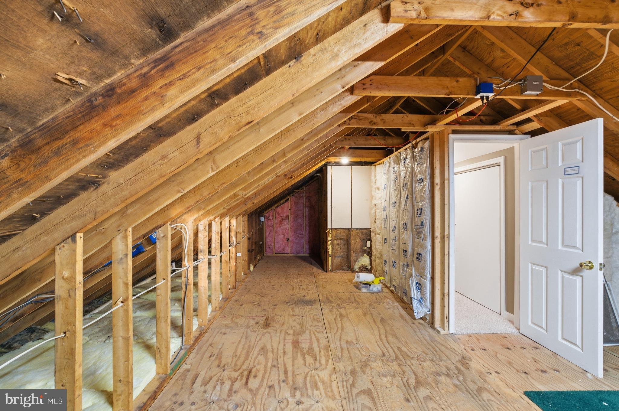 824 Staffordshire Road Cockeysville, MD 21030 - Photo 49 of 59 Plenty of unfinished attic space for storage