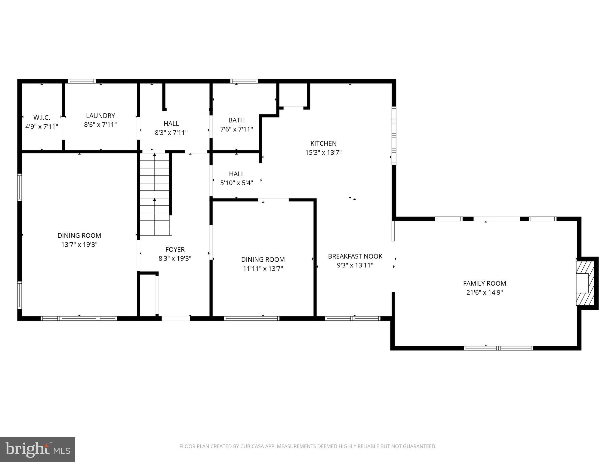 824 Staffordshire Road Cockeysville, MD 21030 - Photo 56 of 59 Floor Plan of Main Level