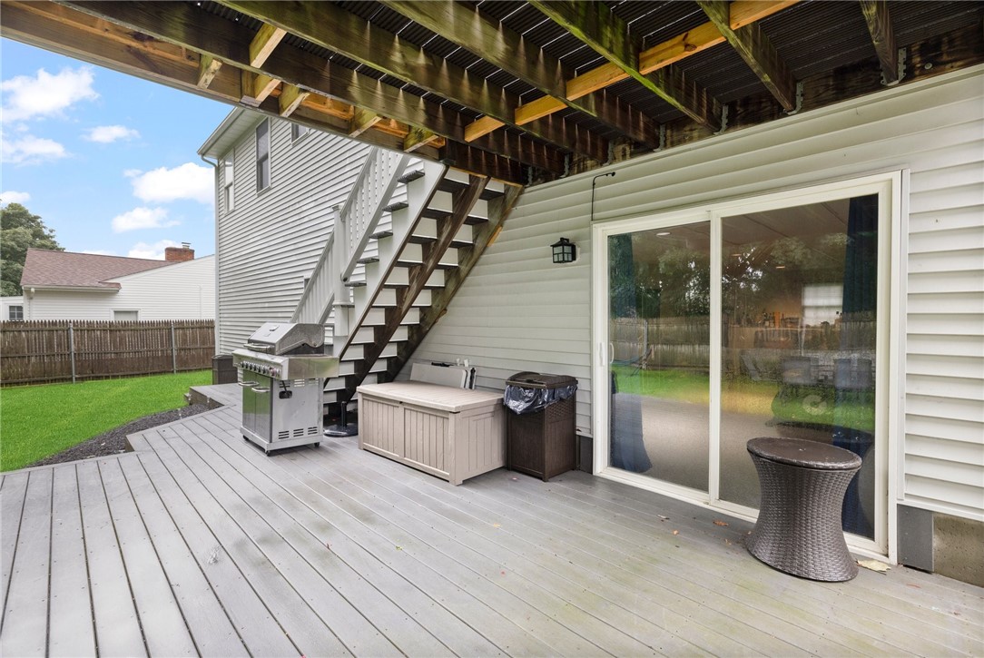 13 Lawrence Road North Providence, RI 02911 - Photo 24 of 31 The lower, trex deck is also a great place to entertain.