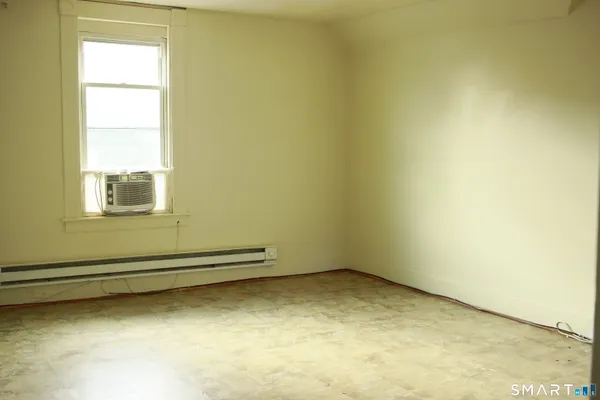 a view of a room with window