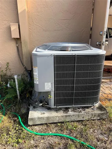 a view of a back yard of the house