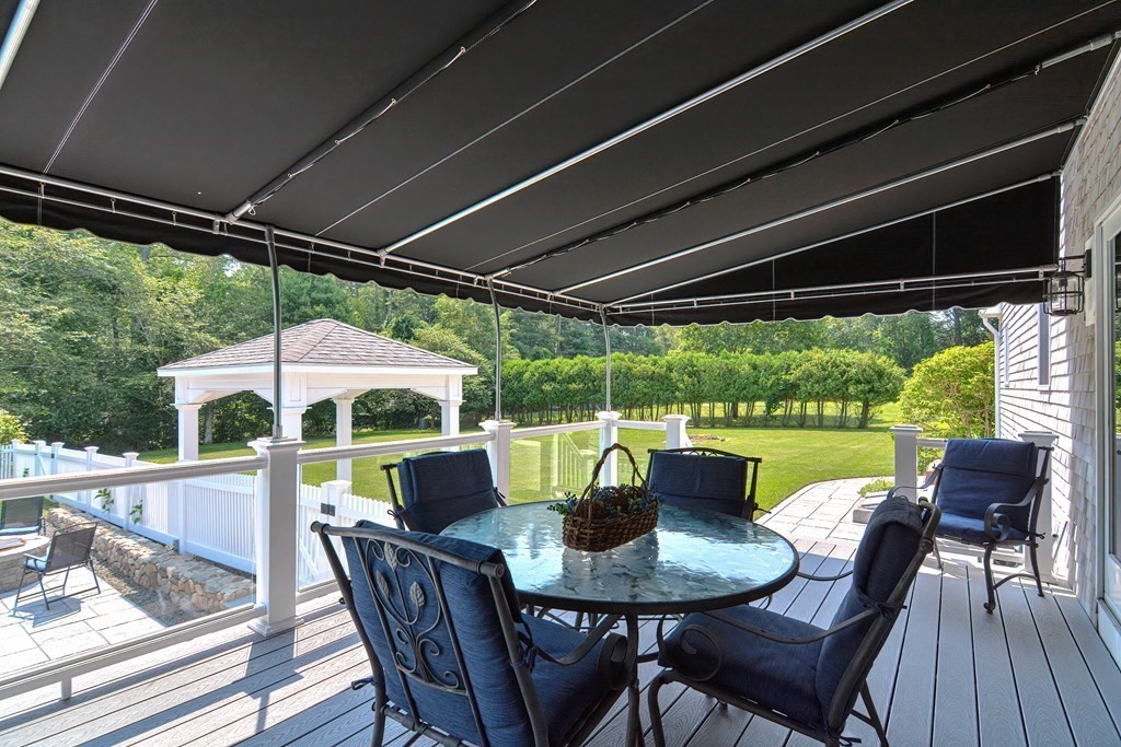 6 Reservation Road Acushnet, MA 02743 - Photo 38 of 42 a view of an outdoor space with furniture and garden