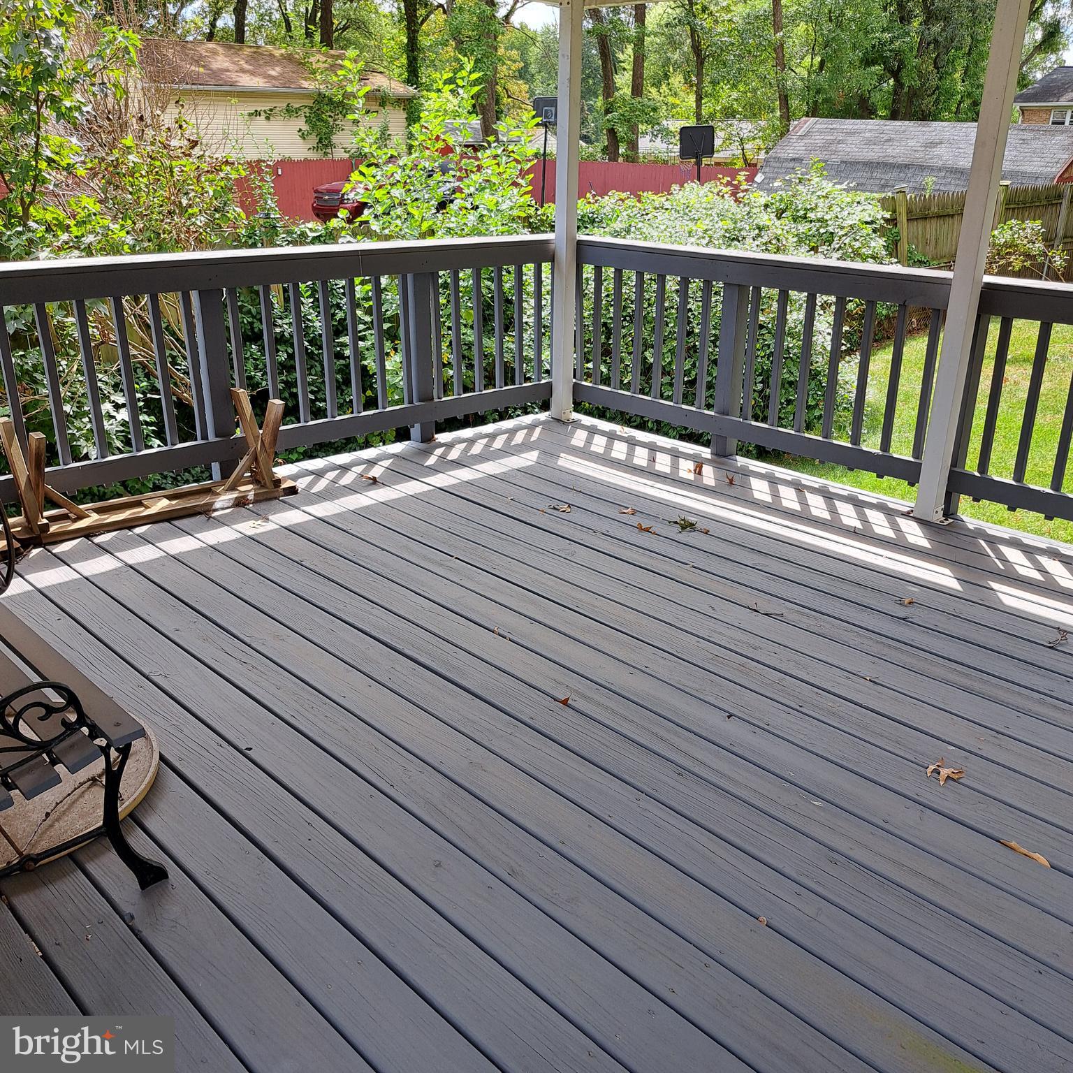 9301 Tuckerman Street Lanham, MD 20706 - Photo 11 of 48 a view of a balcony with wooden floor