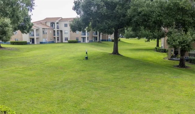 a partial view of an outdoor space