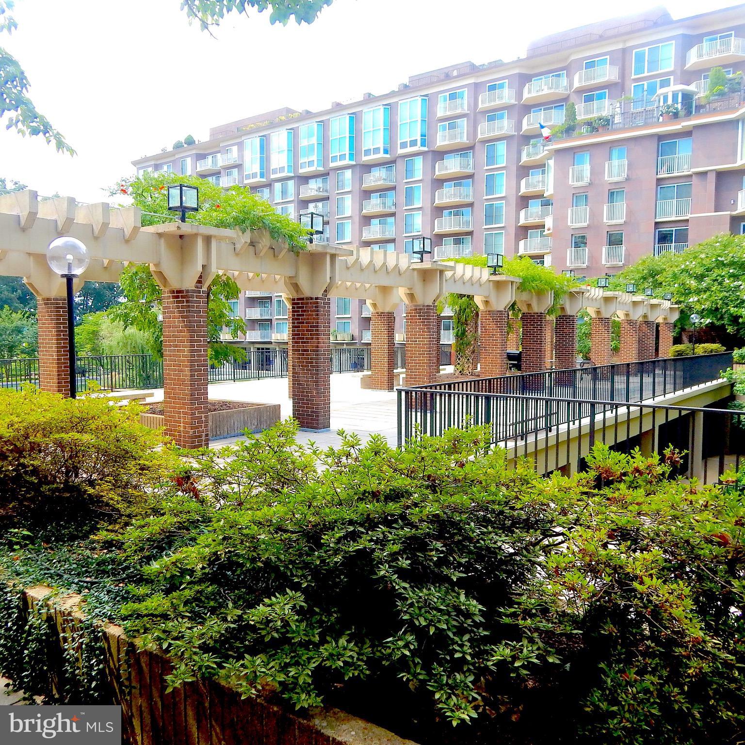 520 N Street Southwest, Unit S112 Washington, DC 20024 - Photo 20 of 30 a house view with a garden space