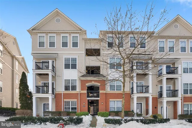 a front view of a building