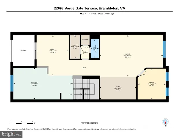 $549,999 | 22697 Verde Gate Terrace, Brambleton, VA 20148
