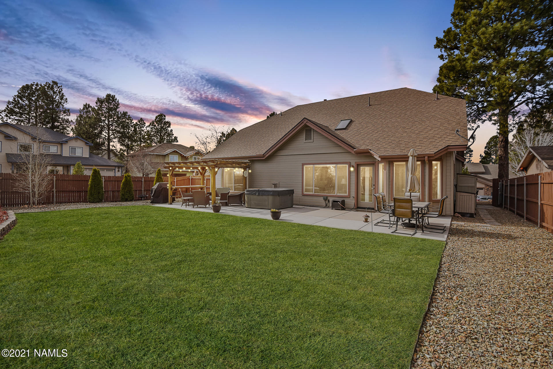 5016 South Pyrite Road Flagstaff, AZ 86005 - Photo 32 of 36 Backyard1