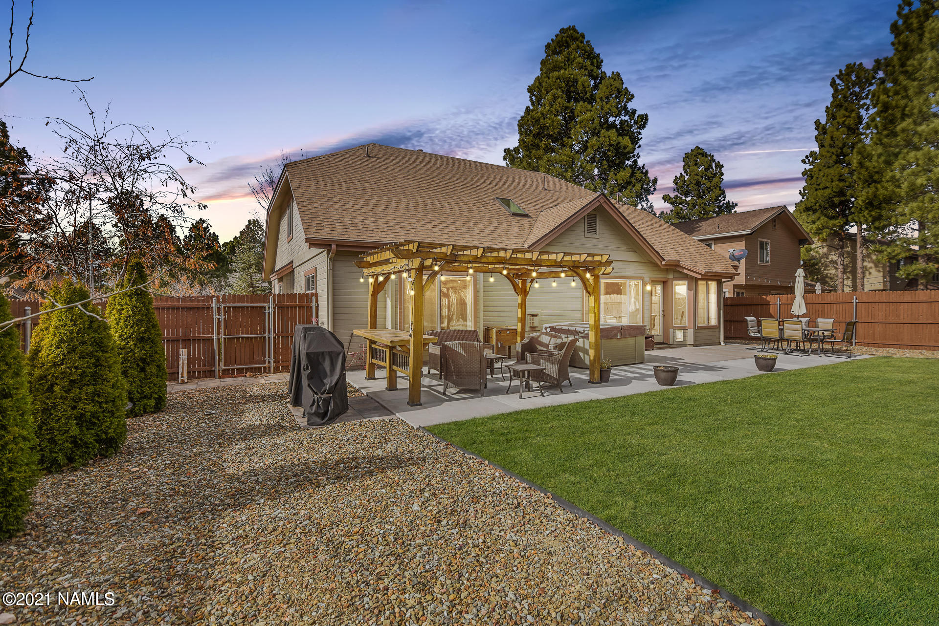 5016 South Pyrite Road Flagstaff, AZ 86005 - Photo 33 of 36 Backyard2