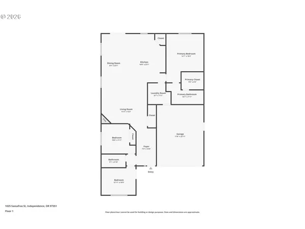 $525,000 | 1025 Sassafras Street, Independence, OR 97351