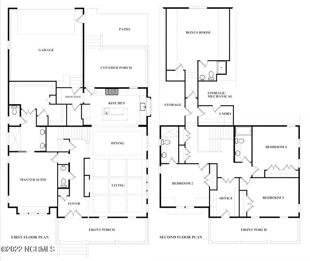 1121 Country Club Road Wilmington, NC 28403 - Photo 70 of 70 floor plan