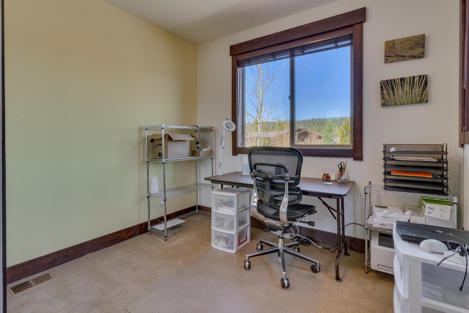 11541 Dolomite Way, Unit 3 Truckee, CA 96161 - Photo 22 of 28 a view of a workspace with furniture and a window
