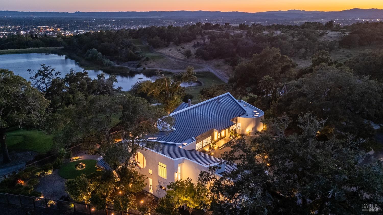 5020 The Pointe Place Santa Rosa, CA 95403 - Photo 1 of 1 an aerial view of residential house and outdoor space