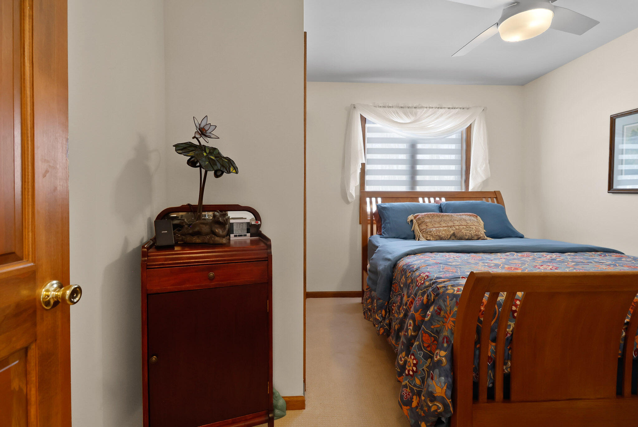 10030 Eagle Court Demotte, IN 46310 - Photo 17 of 49 a bedroom with bed and windows