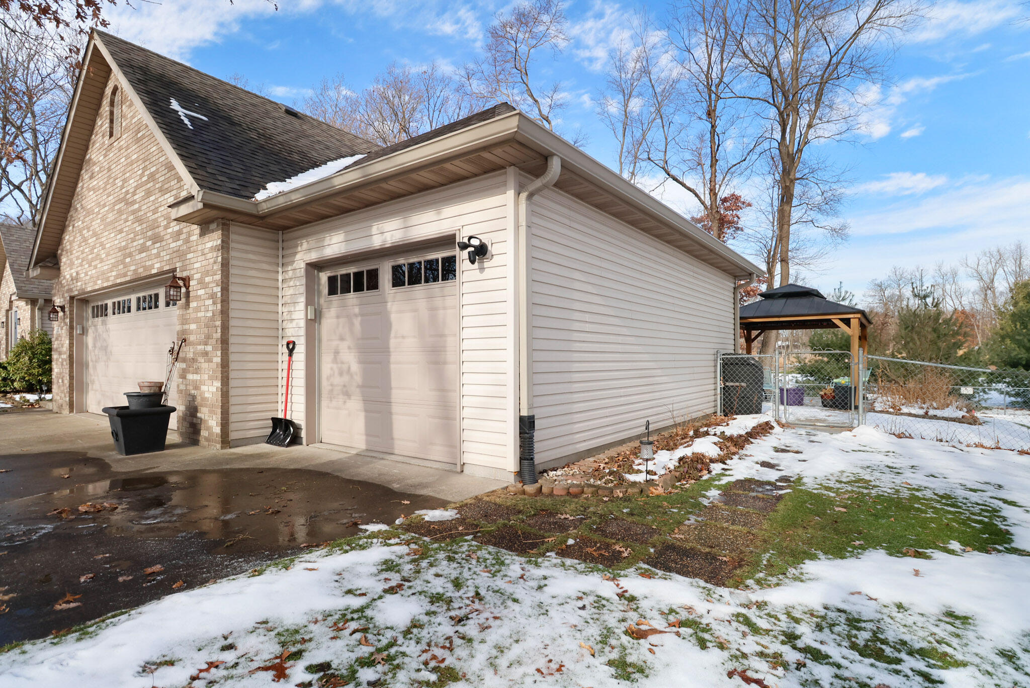 10030 Eagle Court Demotte, IN 46310 - Photo 45 of 49 a front view of a house with a yard