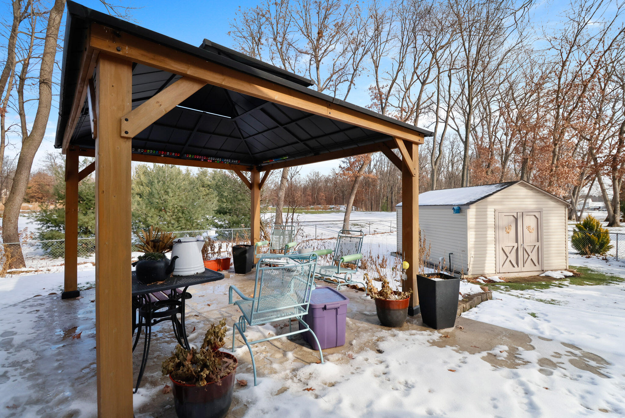 10030 Eagle Court Demotte, IN 46310 - Photo 48 of 49 a view of outdoor space yard and patio