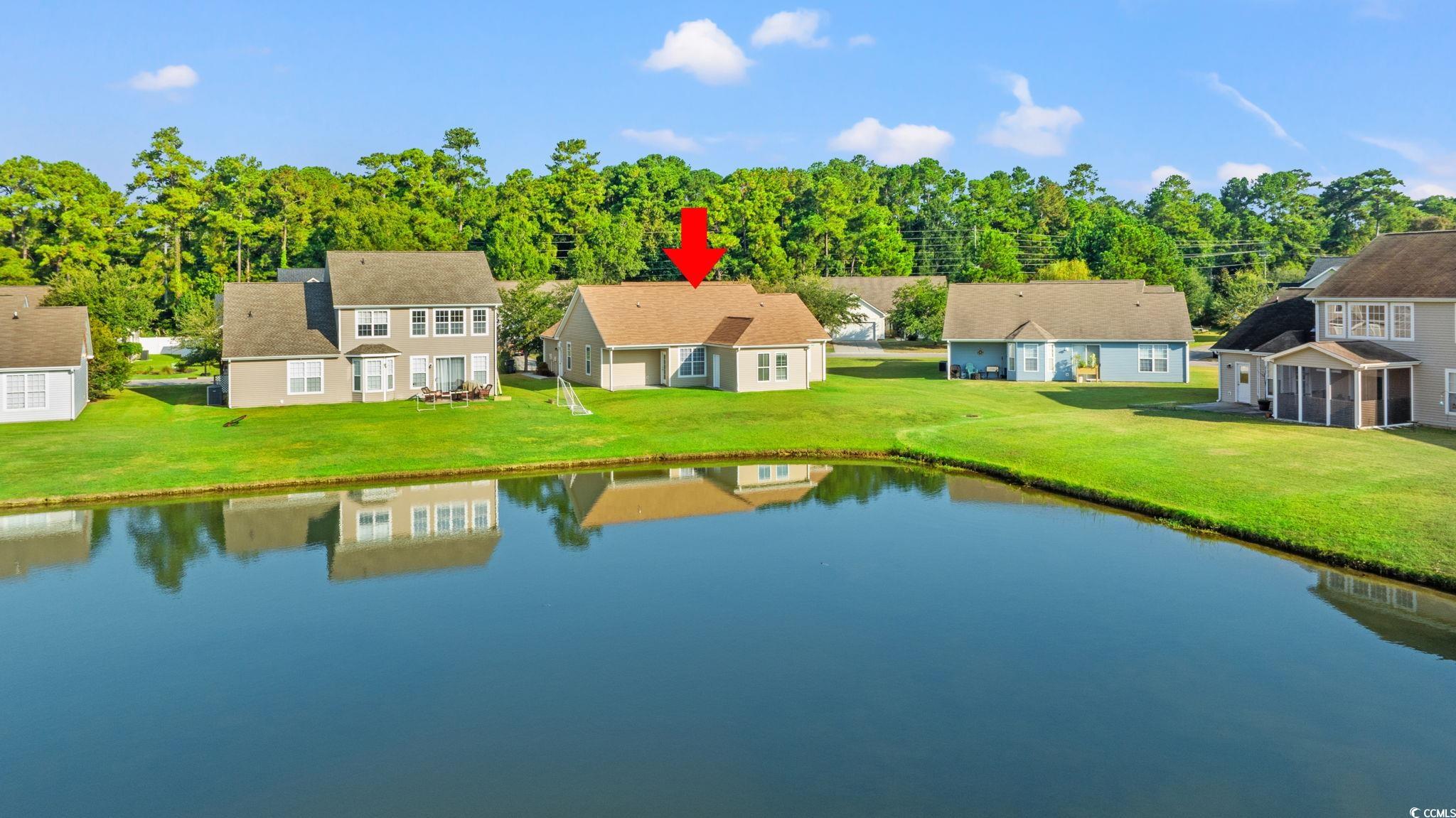 875 Brookline Drive Myrtle Beach, SC 29579 - Photo 33 of 40 Bird's eye view of a nearby body of water