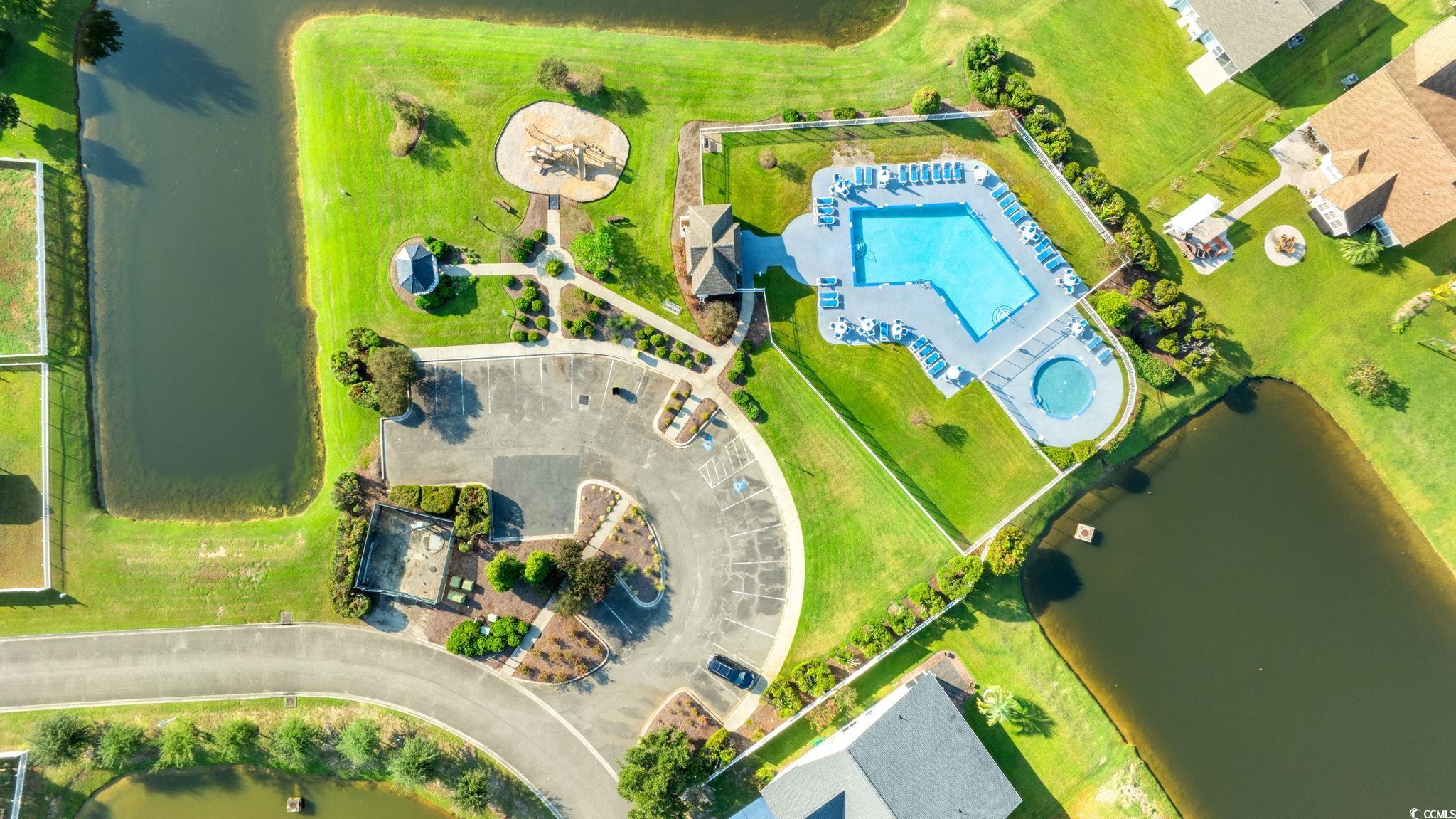 875 Brookline Drive Myrtle Beach, SC 29579 - Photo 36 of 40 Aerial view of a large body of water