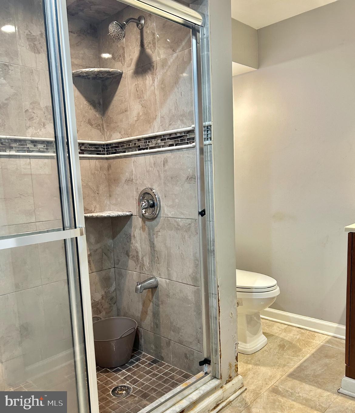 4032 Vista Street Philadelphia, PA 19136 - Photo 14 of 17 a bathroom with a toilet and a shower
