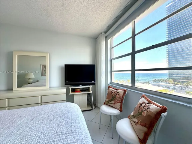 a city view with tall buildings