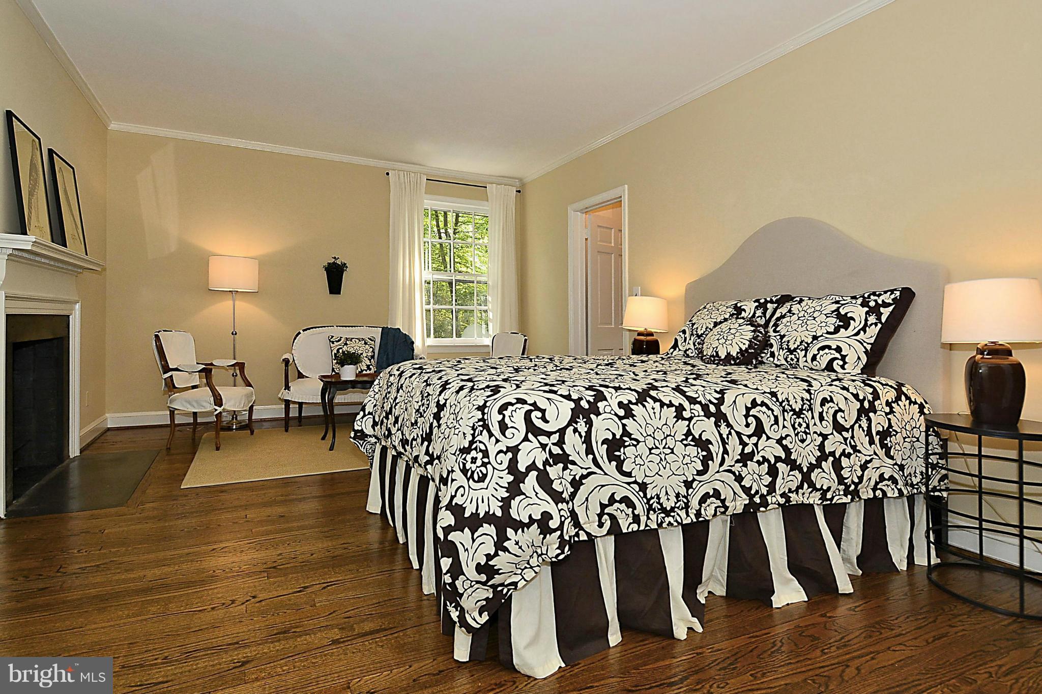 3100 Rolling Road Chevy Chase, MD 20815 - Photo 17 of 30 Main Level Master Bedroom with Sitting Area