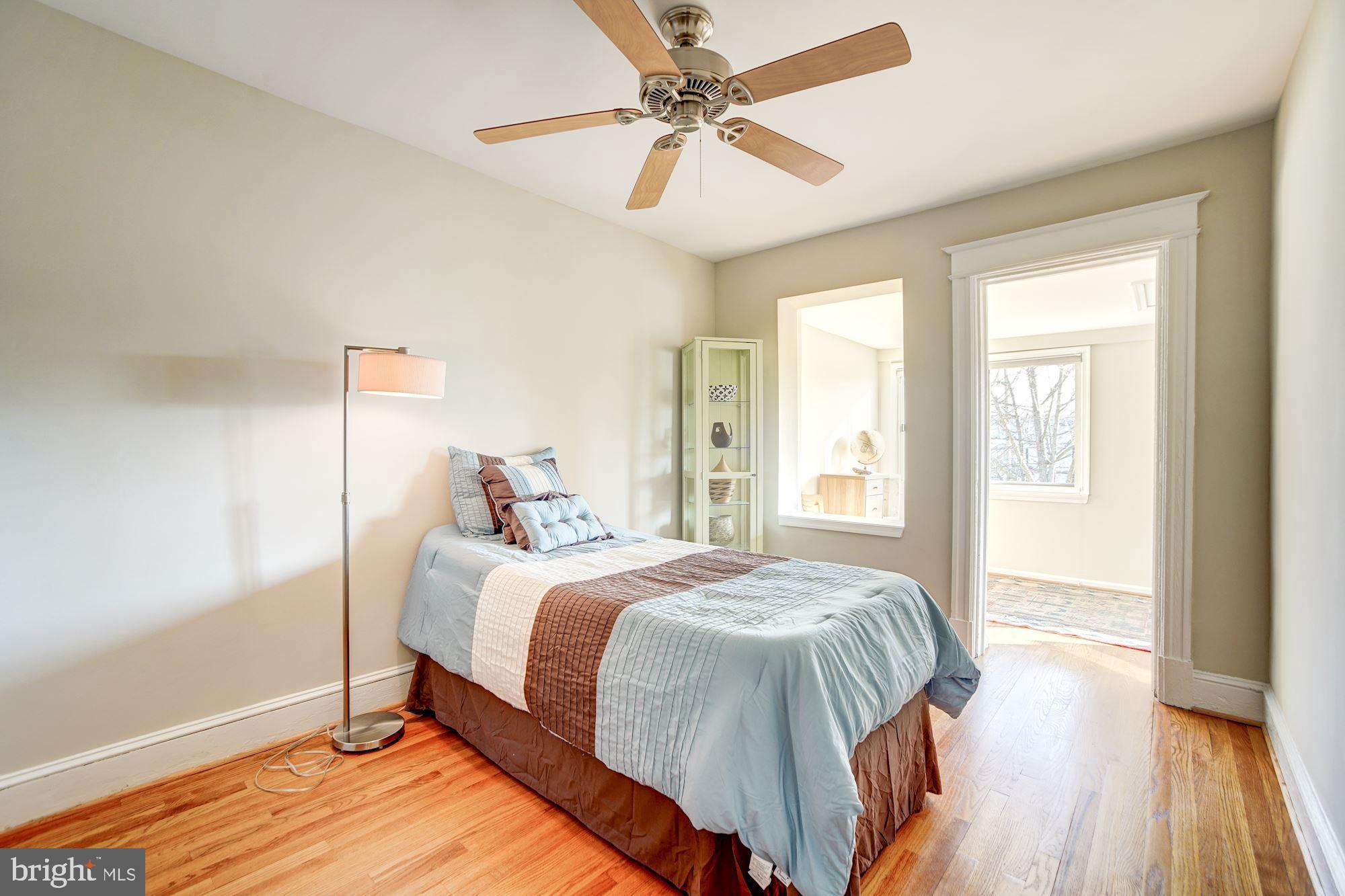 614 Ingraham Street Northwest Washington, DC 20011 - Photo 15 of 31 Spacious master w/natural light from the sunroom