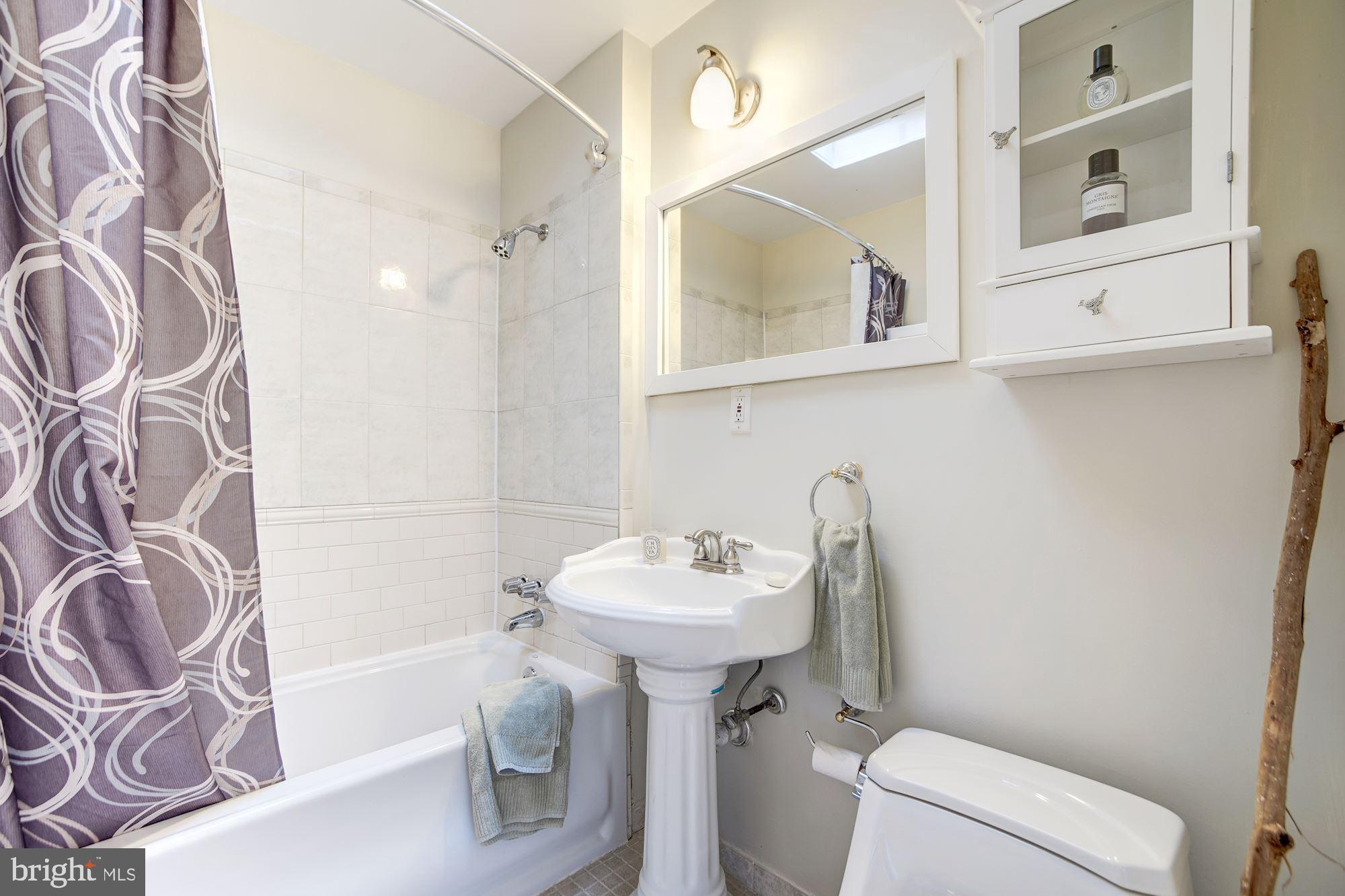 614 Ingraham Street Northwest Washington, DC 20011 - Photo 22 of 31 Updated full-bathroom on the second level
