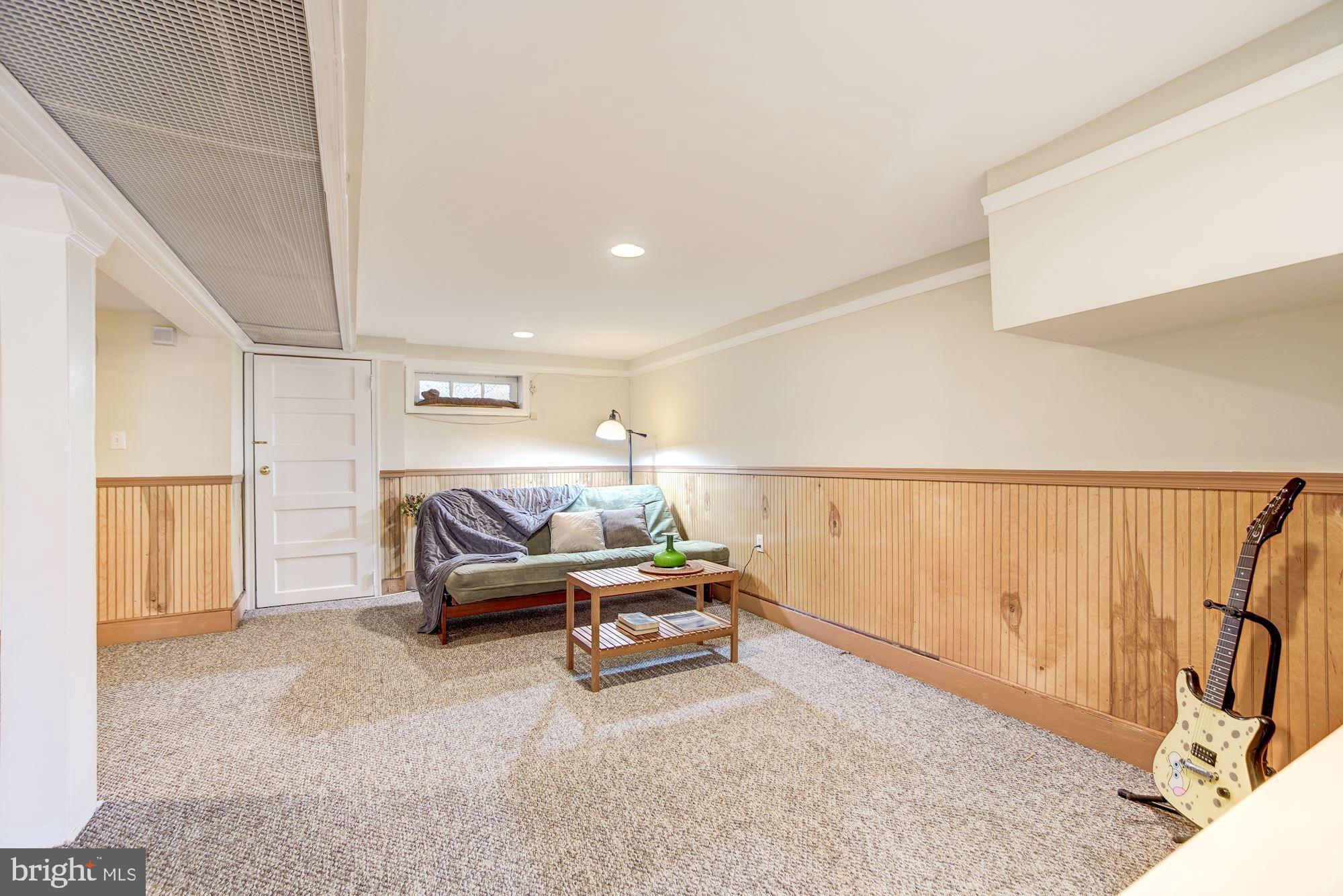 614 Ingraham Street Northwest Washington, DC 20011 - Photo 23 of 31 Large finished basement, carpeted and clean