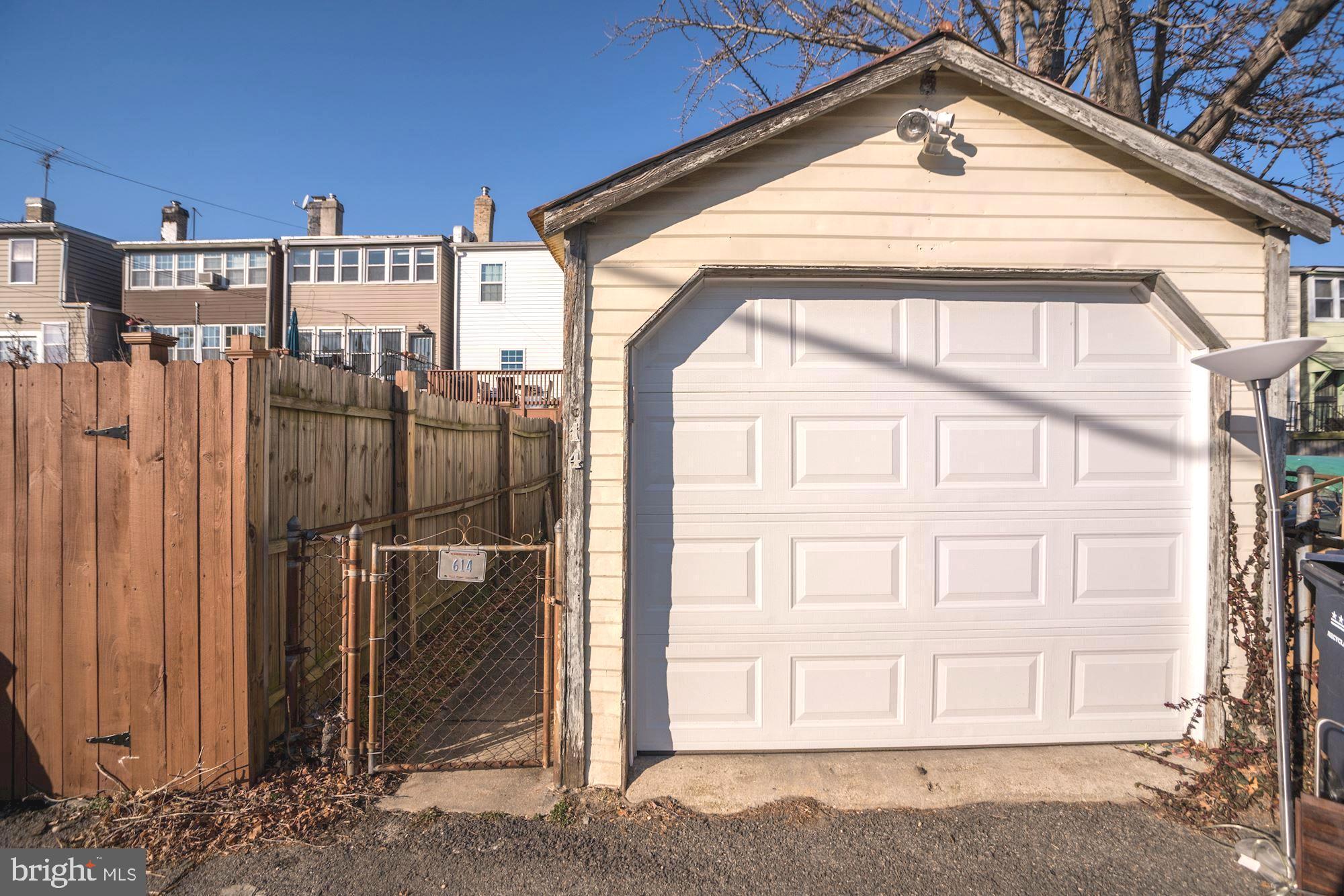 614 Ingraham Street Northwest Washington, DC 20011 - Photo 31 of 31 Detached car garage