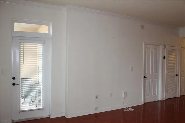 a living room with flat screen tv