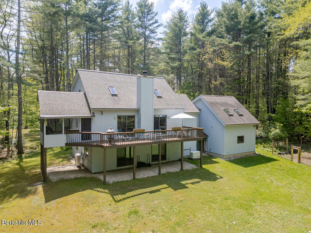 50 Harrington Road Otis, MA 01253 - Photo 2 of 48 REAR ELEVATION