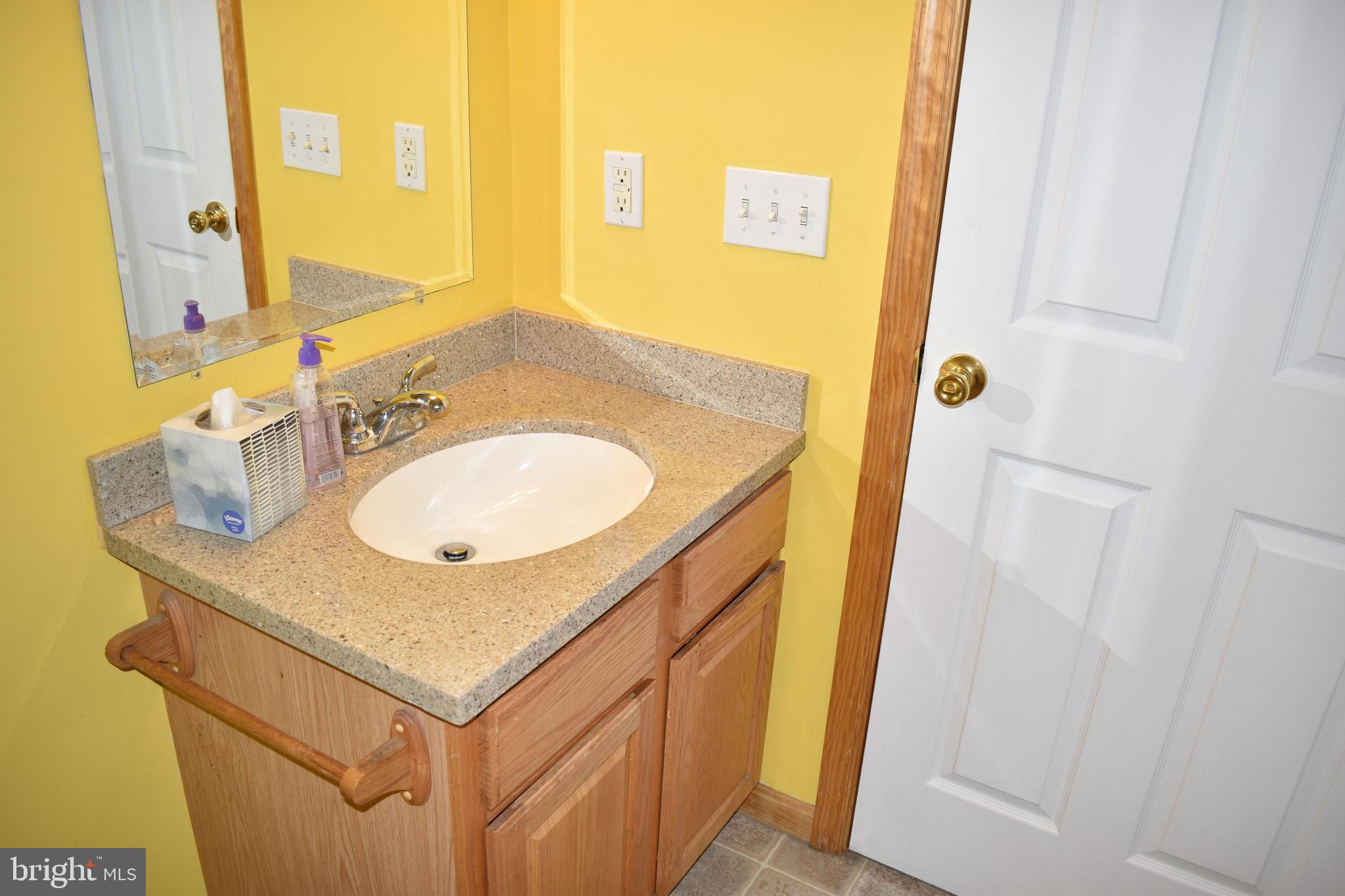 13704 Orchard Ridge Road Hancock, MD 21750 - Photo 16 of 27 New vanity top is modern w/molded sink