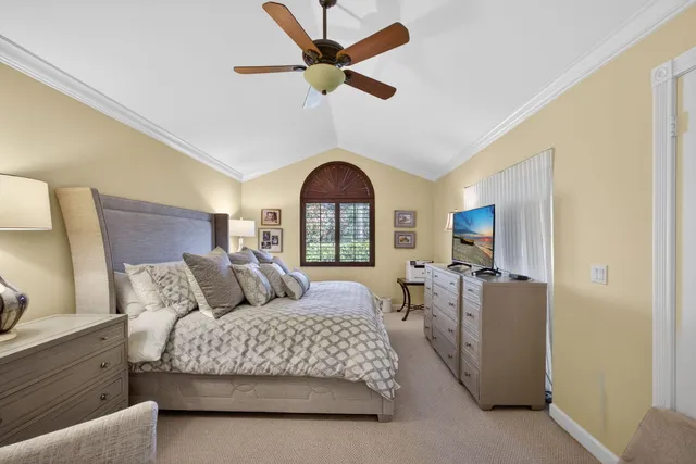 a view of a swimming pool with a lake view