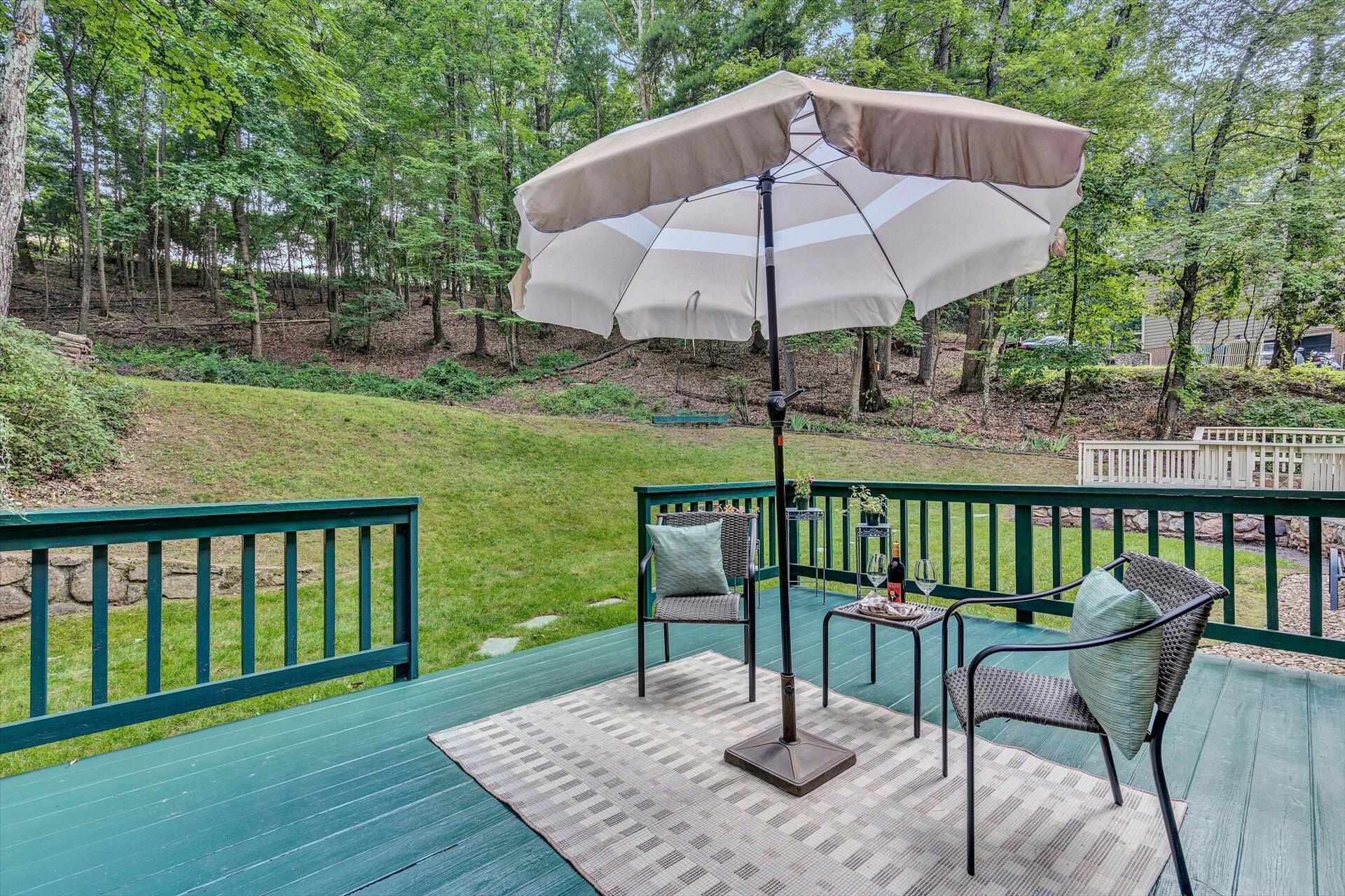 4915 Greenlee Road Southwest Roanoke, VA 24018 - Photo 34 of 42 Sundeck overlooking backyard