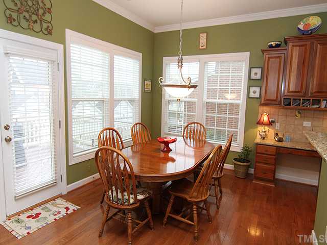 2504 Treen Street Raleigh, NC 27614 - Photo 5 of 13 Sunny breakfast nook w/ hardwood floors