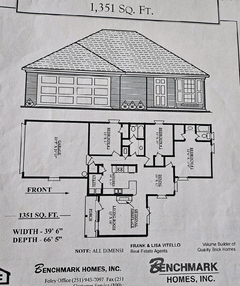 431 Hamilton Boulevard Foley, AL 36535 - Photo 30 of 30 Floor plan