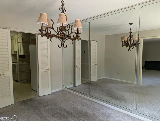 a view of a bathroom with a shower