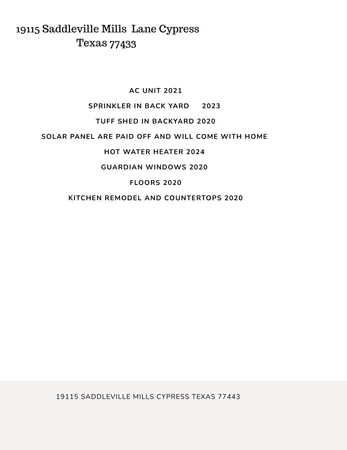 $258,000 | 19115 Saddleville Mills Lane, Cypress, TX 77433