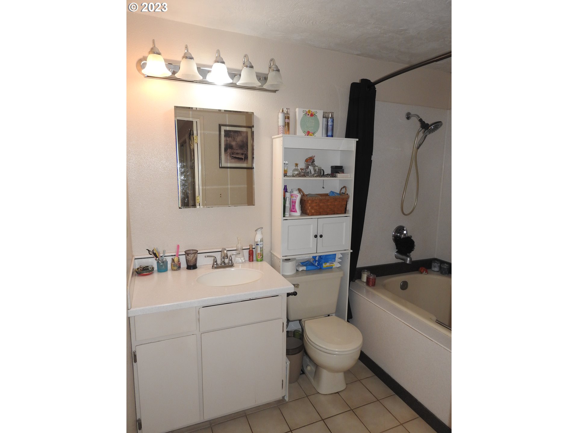 968 South 55th Place Springfield, OR 97478 - Photo 22 of 32 a bathroom with a toilet sink and mirror