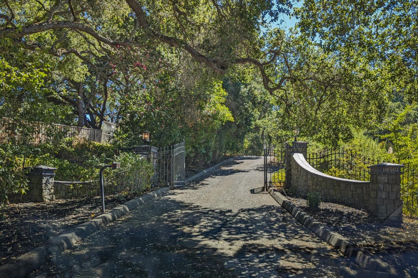 18540 Bicknell Road Monte Sereno, CA 95030 - Photo 5 of 51 a garden view with a seating space
