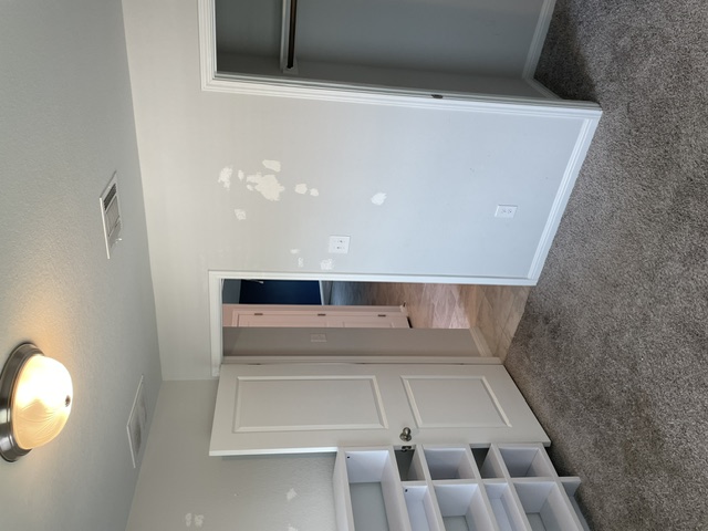 12401 Amber Lynn Path Manor, TX 78653 - Photo 24 of 33 Functional built-in storage solutions and carpeting enhance this room's appeal.