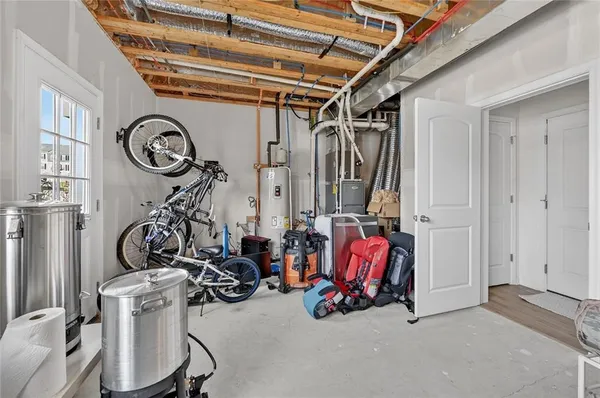 a view of a storage room with a lot of stuff