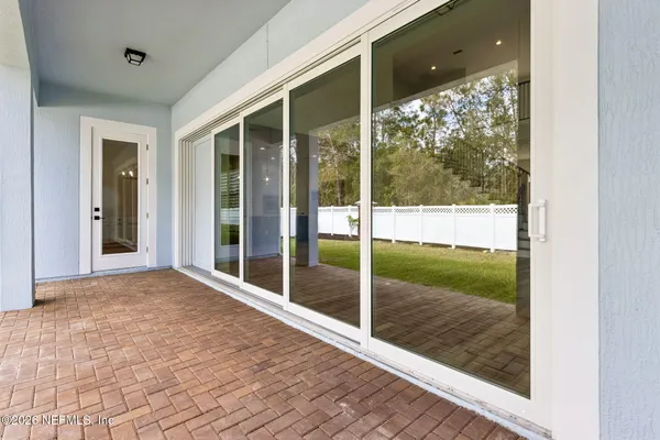 a view of a park with slide